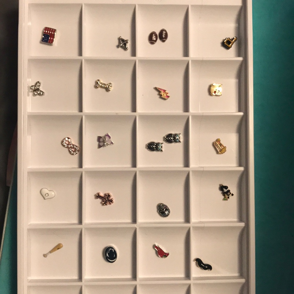 Lot of Origami Owl Charms